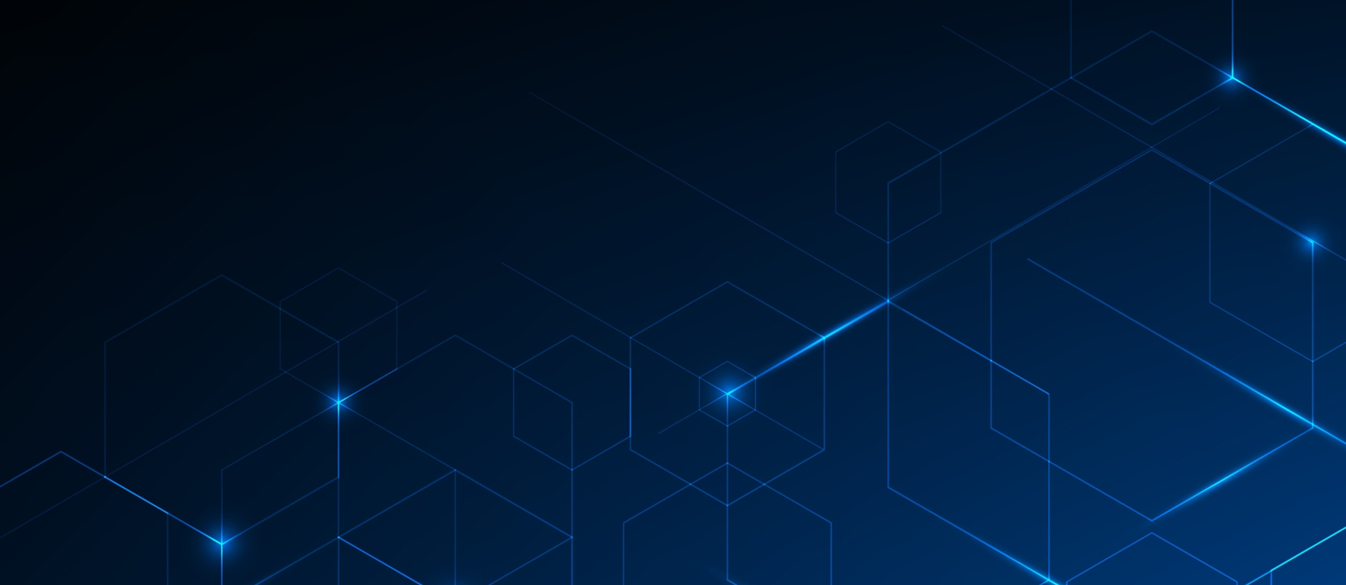 Abstract patterns in blue