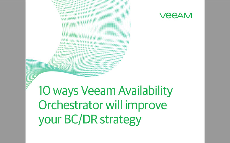 Veeam Availability Orchestrator afbeelding