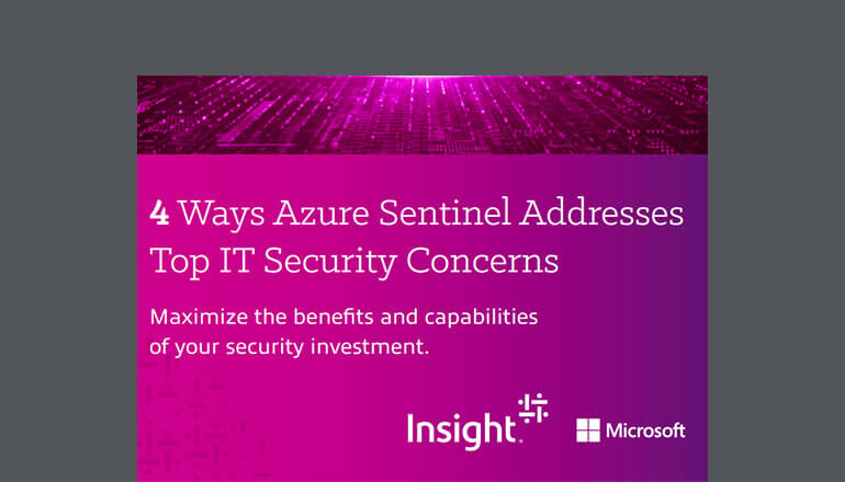 Article 4 Ways Azure Sentinel Addresses Top IT Security Concerns Image