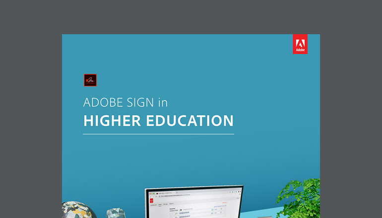 Article Adobe Sign in Higher Education Image