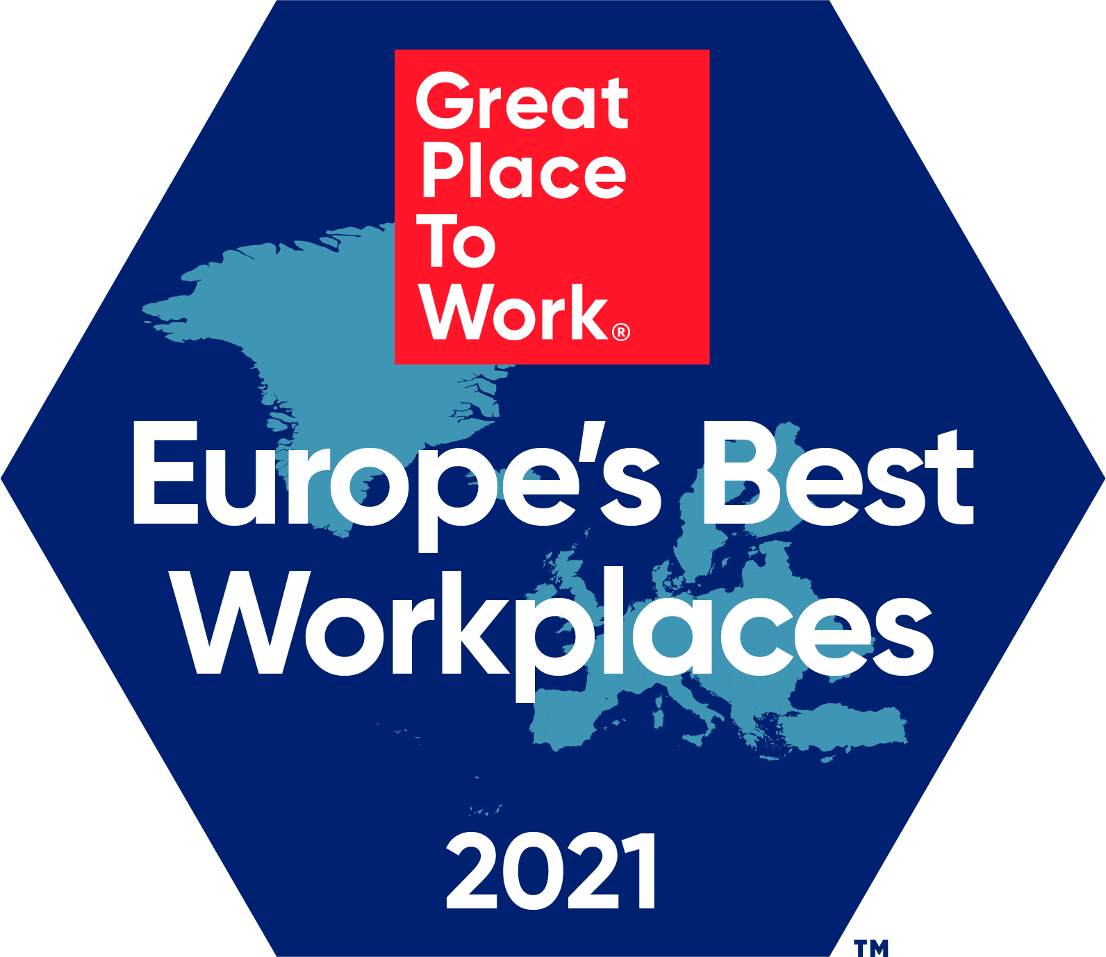 Best Workplaces in Europe 2021 logo