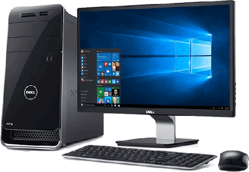 Dell workstation en monitor afbeelding