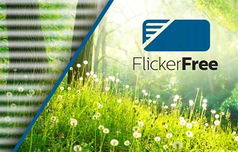 Philips monitoren met Flicker-Free-technologie