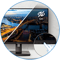 Philips-monitor met eenvoudig toegankelijke privacymodus