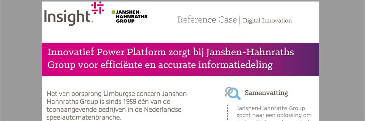 Article Janshen-Hahnraths Group Reference Case Image