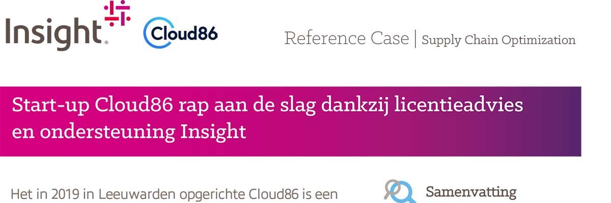 Cloud86 Reference Case