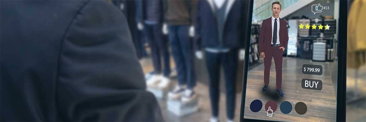 Een kledingzaak met een digitale retail-strategie