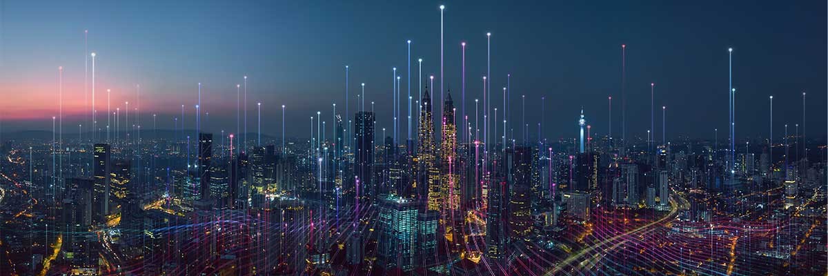 Afbeelding van een Smart City