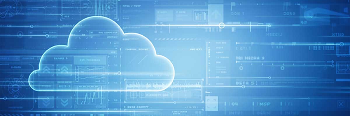 Abstracte Cloud afbeelding blauw