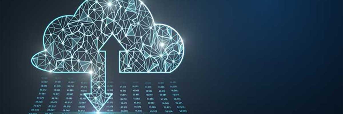 Abstracte Cloud afbeelding