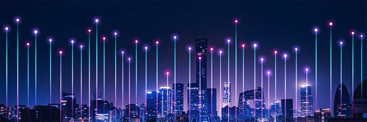 Abstracte afbeelding van Infrastructure as Code