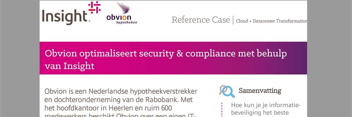 Obvion reference case ebook