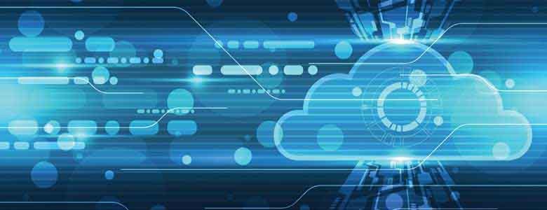 Illustratie van cloudcomputing