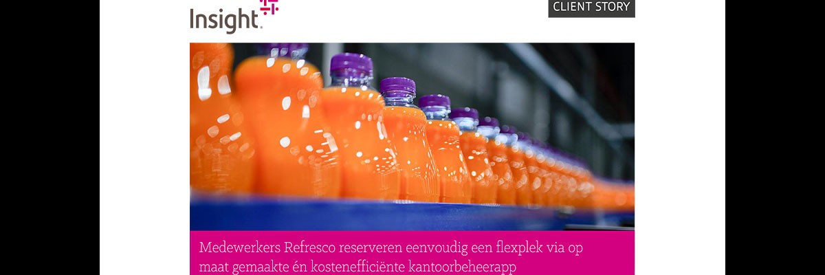 Refresco modern app case study Een botterlarij voor frisdranken