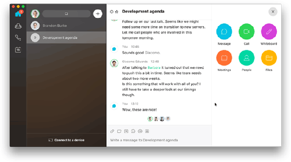Cisco Webex Teams screenshot