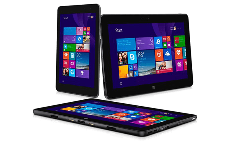 Dell tablets met windows 10