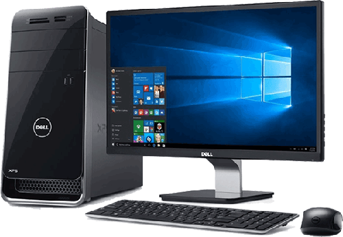 Dell workstation en monitor afbeelding
