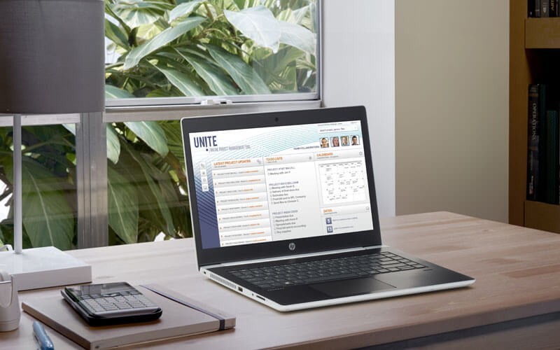 HP Mobile Thin Client op een bureau