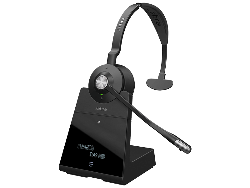 close up photo of the Jabra Engage 75 headset