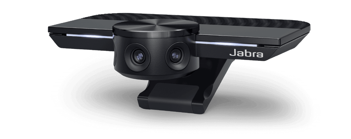 Plug-and-play met minimale installatie vereist close up van de Jabra PanaCast
