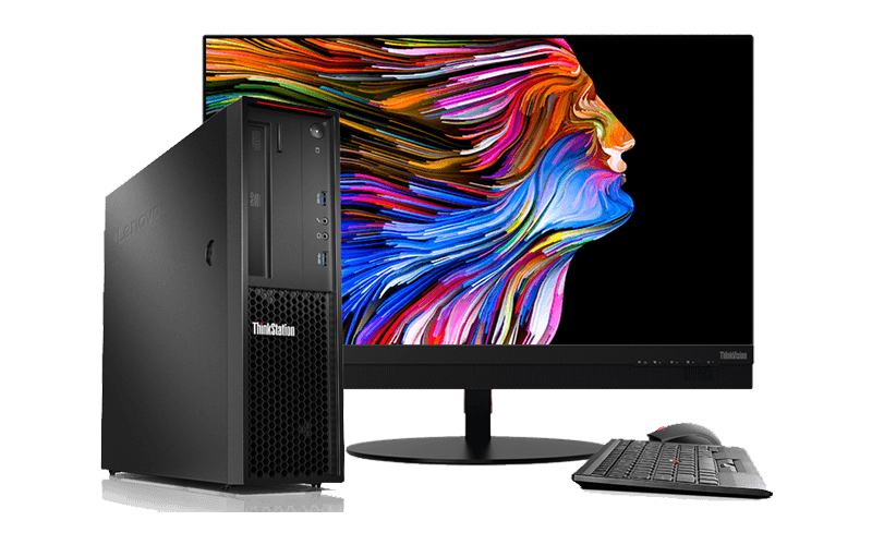 Lenovo ThinkStation P Series Small Form Factor workstation afbeelding
