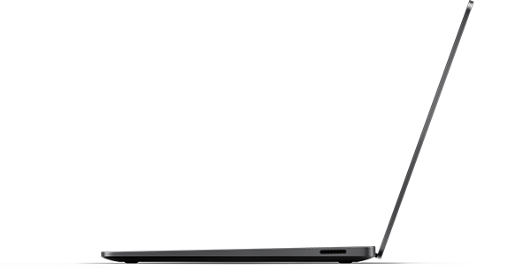 Surface Laptop Copilot + zijkant