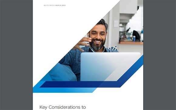 Belangrijke overwegingen bij de ondersteuning van de thuiswerkrichtlijn voor bedrijfscontinuïteit Thuiswerkrichtlijn voor bedrijfscontinuïteit whitepaper voorblad